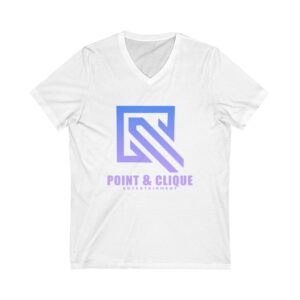 Point & Clique V-Neck Tee